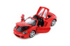 Showcasts Porsche Carrera GT Diecast Car Set - Box of 4 in Red 1/24 scale Diecast Model Cars