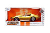 1969 Chevy Corvette Stingray ZL-1, Gold - Jada Toys 33863 - 1/24 scale Diecast Model Toy Car