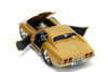 1969 Chevy Corvette Stingray ZL-1, Gold - Jada Toys 33863 - 1/24 scale Diecast Model Toy Car