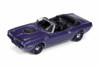 1971 Plymouth Cuda Convertible, Violet - Round 2 JLMC016/48B - 1/64 scale Diecast Model Toy Car