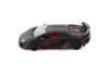 Lamborghini Aventador SVJ, Matte Black - Showcasts 68269D - 1/24 scale Diecast Model Toy Car