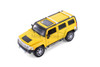 Hummer H3, Yellow - Showcasts 68240D - 1/24 scale Diecast Model Toy Car