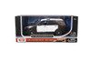 2015 Ford Unmarked Police Interceptor, Black/White - Motor Max 76958 - 1/24 scale Diecast Car