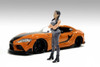 Car Meet 3 Figure 7, Gray - American Diorama 76332 - 1/18 scale Figurine - Diorama Accessory