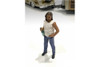 Campers Figure 3, White - American Diorama 76336 - 1/18 scale Figurine - Diorama Accessory