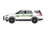 2017 Ford Police Interceptor Utility, White - Greenlight 43000C - 1/64 scale Diecast Car