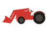 1948 Ford 8N Tractor with Front Loader, Red - Greenlight 48060A/48 - 1/64 scale Diecast Car