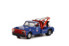 1969 Chevy  C-30 Dually Wrecker Truck, Dark Blue - Greenlight 46100A - 1/64 scale Diecast Car