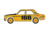 1973 Datsun 510 4-Door Sedan #166 "BRE" , Yellow - Greenlight 35230B - 1/64 scale Diecast Car
