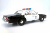 1987 Chevy Caprice Metropolitan Police w/ T-1000 Android Figure, The Terminator 2 - Greenlight 19105 - 1/18 Scale Diecast Car