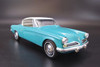 1953 Studebaker Starliner w/ USPS Tin Box, White - AMT AMT1251 - 1/25 Scale Plastic Model Kit