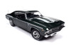 Yenko 1969 Chevy Chevelle, Fathom Green - Auto World AMM1283 - 1/18 Scale Diecast Model Toy Car