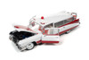 1959 Cadillac Eldorado Ambulance, White /Red - Auto World AW302 - 1/18 Scale Diecast Model Toy Car