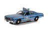 1978 Plymouth Fury Maine State Police, Blue - Greenlight 85562 - 1/24 Scale Diecast Car