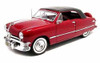 1950 Ford Convertible, Red - Maisto 31681 - 1/18 Scale Diecast Model Toy Car