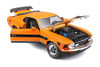 1970 Ford Mustang Mach 1 428, Orange - Maisto 31453OR - 1/18 scale Diecast Model Toy Car