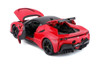 Ferrari SF90 Stradale, Red /Black - Bburago 16015R - 1/18 scale Diecast Model Toy Car