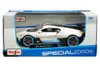 Bugatti Divo, White - Maisto 31526W - 1/24 scale Diecast Model Toy Car