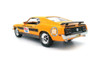 1970 Ford Mustang Mach 1, Yellow Orange - Greenlight HWY18035 - 1/18 Scale Diecast Model Toy Car
