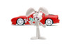 1985 Mazda RX-7 RHD w/ Trix Rabbit Diecast Figure, Red - Jada Toys 32199 - 1/24 scale Diecast Car