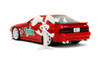 1985 Mazda RX-7 RHD w/ Trix Rabbit Diecast Figure, Red - Jada Toys 32199 - 1/24 scale Diecast Car
