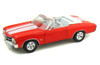 1971 Chevy Chevelle SS454 Convertible, Orange - Welly 22089 - 1/24 scale Diecast Model Car