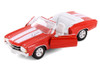 1971 Chevy Chevelle SS454 Convertible, Orange - Welly 22089 - 1/24 scale Diecast Model Car