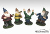 Garden Gnome Watering Fun IV, Blue - American Diorama 8449 - Garden Statue