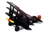 Classic Air Bi-plane, Red - Showcasts 9996/7 - 4.5 Inch Scale Diecast Model Toy Airplane