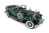 1932 Cadillac V16 Sport Phaeton, Dark Green - Auto World AW314 - 1/18 Scale Diecast Model Toy Car