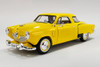 Diecast Car w/Gas Pump - 1951 Studebaker Champion, Yellow - Acme A1809203 - 1/18 scale Diecast Model Toy Car