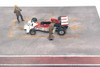 Race Day Metal Figures Set 4, Multi- - American Diorama 38362 - 1/43 Scale Figurine