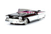 1958 Chevy Impala Convertible, Black/White - Motor Max 79025WLWK - 1/24 Scale Diecast Car