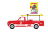 1968 Chevy C-10 Pickup w/ Surfboards, Red - Greenlight 54070C/48 - 1/64 Scale Diecast Car