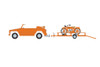 1973 Volkswagen Type 181 & 1920 Indian Scout w/Trailer - Greenlight 32260C - 1/64 scale Diecast Car