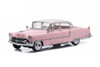 1955 Cadillac Fleetwood Series 60, Pink - Greenlight 13648 - 1/18 Scale Diecast Model Toy Car
