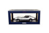 1969 Chevy Corvette Coupe, Silver - Norev 189032 - 1/18 Scale Diecast Model Toy Car