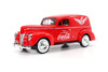 1940 Ford Sedan Cargo Van w/Vending Machine, Coca-Cola, Motor City Classics, 1/24 Scale Diecast Car