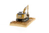 Caterpillar 320F Weathered Excavator with operator - Diecast Masters 85701 - 1/50 Scale Replica