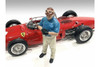 Racing Legends - The 50s Driver A, American Diorama 76347 - 1/18 Scale Figurine - Diorama Accessory