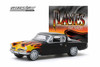 1954 Studebaker Champion, Black with Flames - Greenlight 30116/48 - 1/64 scale Diecast Model Toy Car