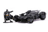 2017 Batmobile with Batman Figure, Justice League - Jada 31706/12 - 1/32 scale Diecast Model Toy Car