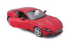 Diecast Car w/Display Case - Ferrari Roma, Red - Bburago 26029R - 1/24 scale Diecast Model Toy Car