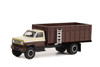 1981 Chevy C-70 Grain Truck, Brown - Greenlight 45170A/48 - 1/64 Scale Diecast Model Toy Car