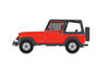 1994 Jeep Wrangler, Beverly Hills, 90210 - Greenlight 44970B/48 - 1/64 Scale Diecast Model Toy Car