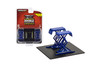 Automotive Double Scissor Lift, Blue - Greenlight 16160A/48 - 1/64 Scale Diecast Accessory