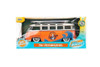 1962 Volkswagen Bus w/ Roof Rack and Surfboard, Orange - Jada Toys 34231/4 - 1/24 Scale Diecast Car