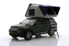 2022 Ford Explorer Limited w/ Rooftop Tent, Dark Green - Greenlight 38030F - 1/64 Scale Diecast Car