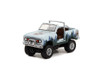 1967 Ford Bronco (Doors Removed), Blue - Greenlight 38020C/48 - 1/64 scale Diecast Model Toy Car