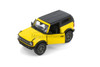 2022 Ford Bronco Closed Top, Yellow - Kinsmart 5438DA/B - 1/34 Scale Diecast Model Toy Car